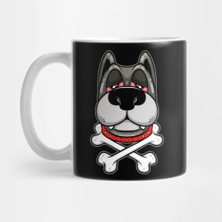 cross bone cartoon Mug